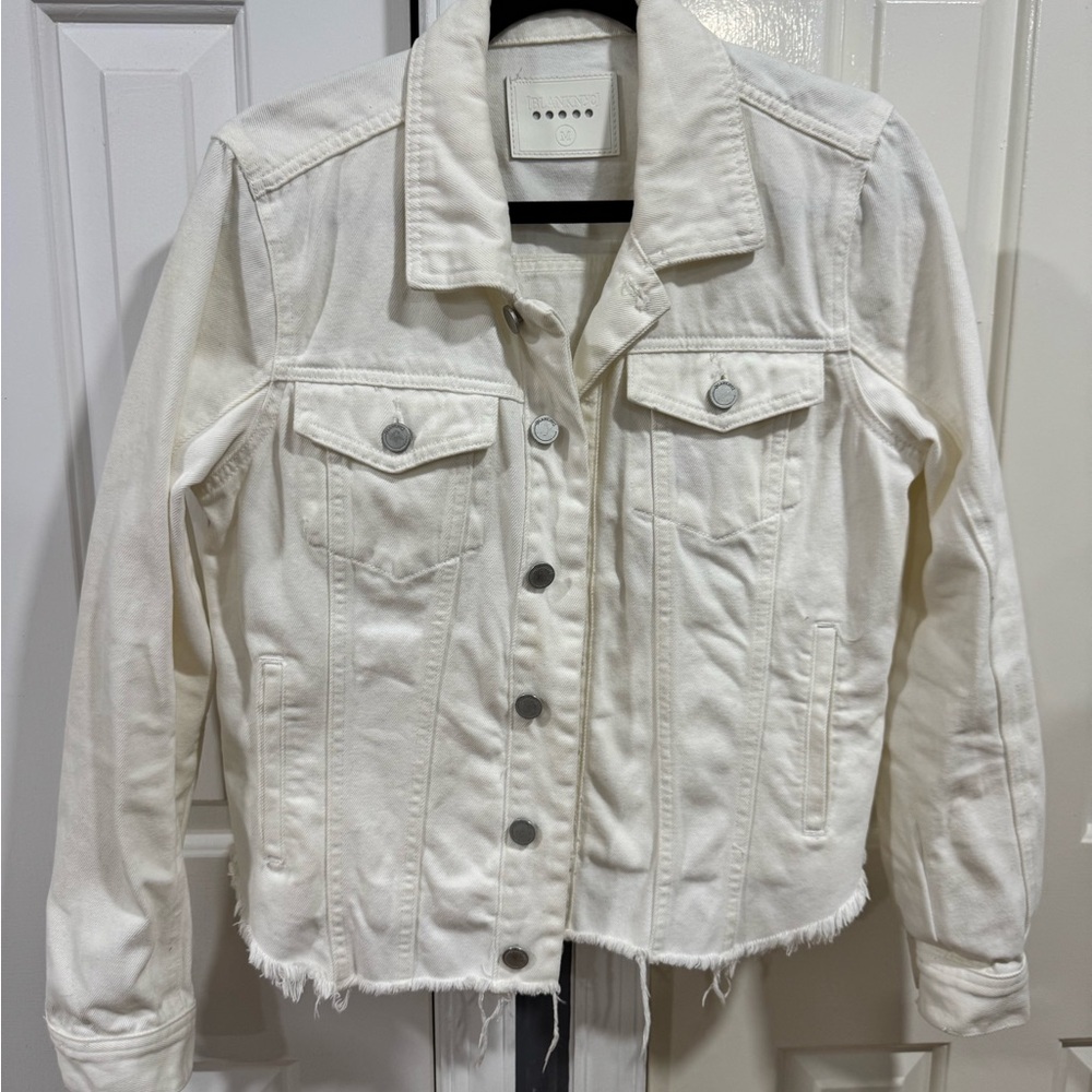 Blank nyc  White Denim Jacket